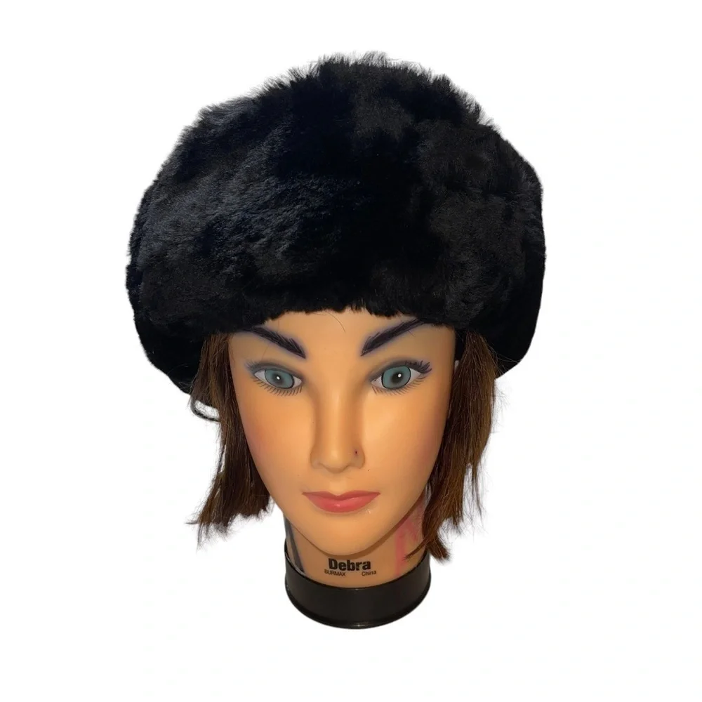Vintage Fluffy Trapper Women Hat